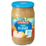 COMPOTE POMME ALLÉGÉE ANDROS 730G