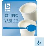 COUPES VANILLE BONI 6*100ML